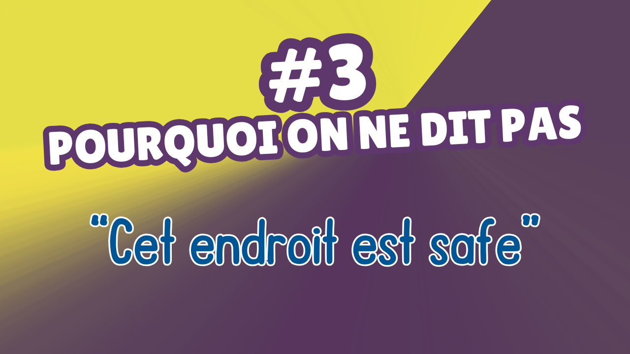 &laquo;&nbsp;C&rsquo;est une safe place&nbsp;&raquo;