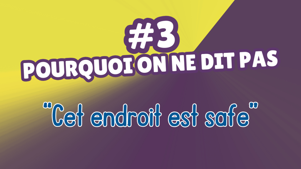 &laquo;&nbsp;C&rsquo;est une safe place&nbsp;&raquo;