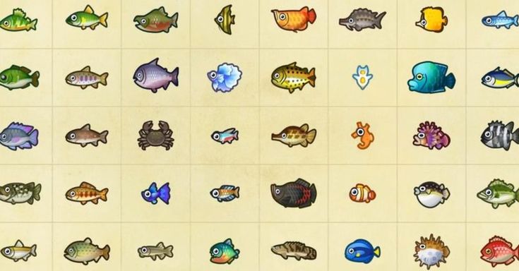 Apprendre les poissons avec Animal&nbsp;Crossing